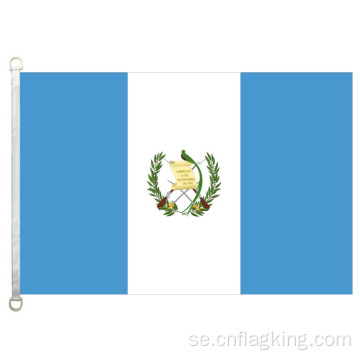 Guatemalas nationella flagga 90 * 150 cm 100% polyster